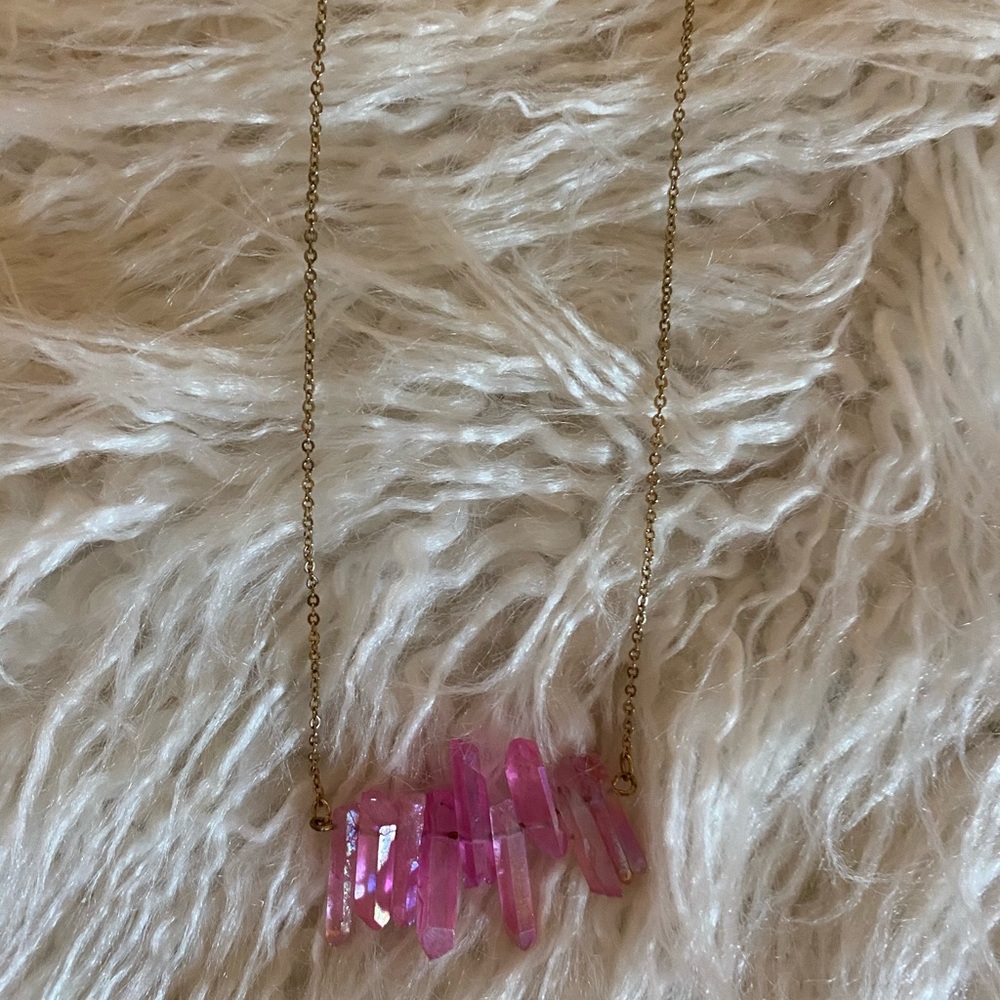 Pink Erimish necklace